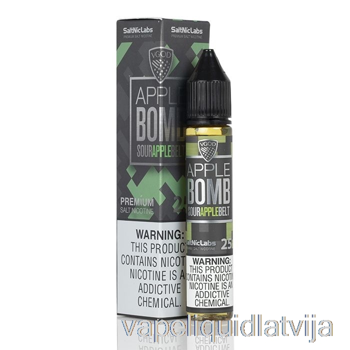 Apple Bomb - Vgod E-liquid - 60ml 0mg Vape šķidrums